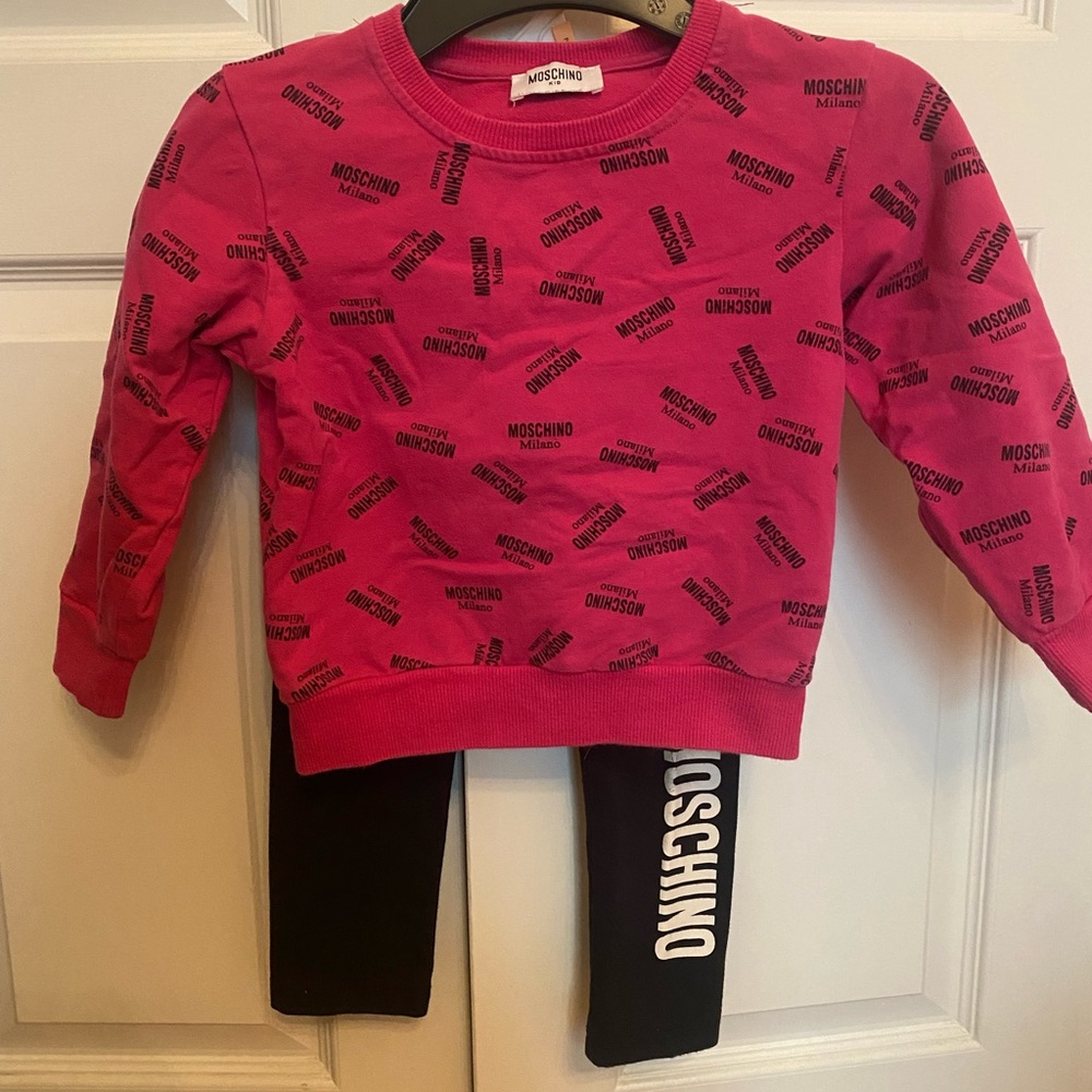 Moschino sweatshirt and leggings